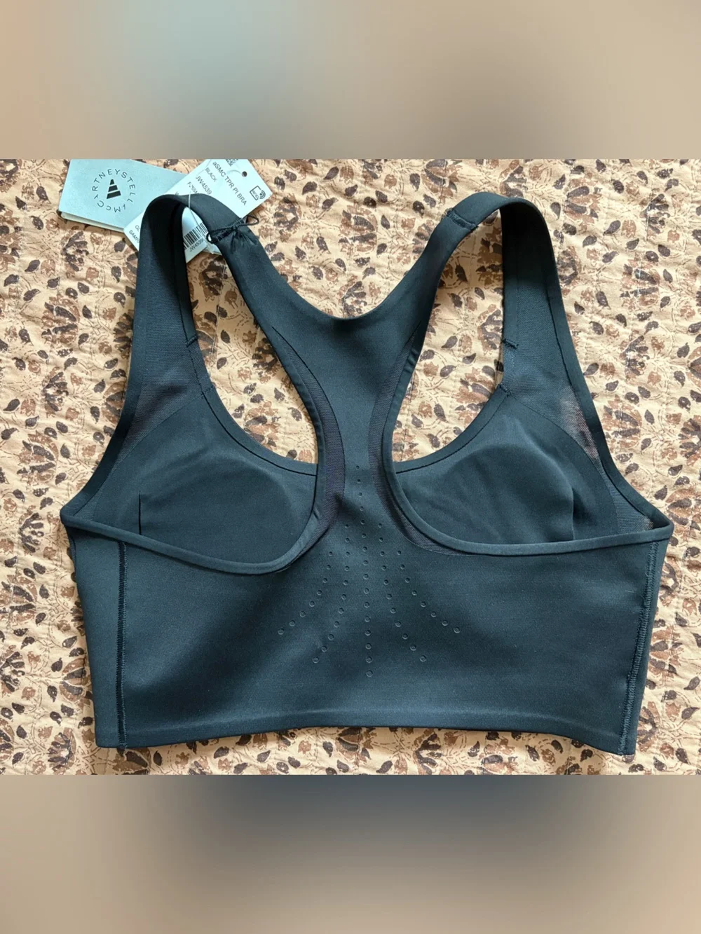 Adidas by Stella McCartney black mesh